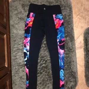 Athleta 7/8 Galaxy Print Legging